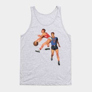 Vintage Basketball Players Tank Top